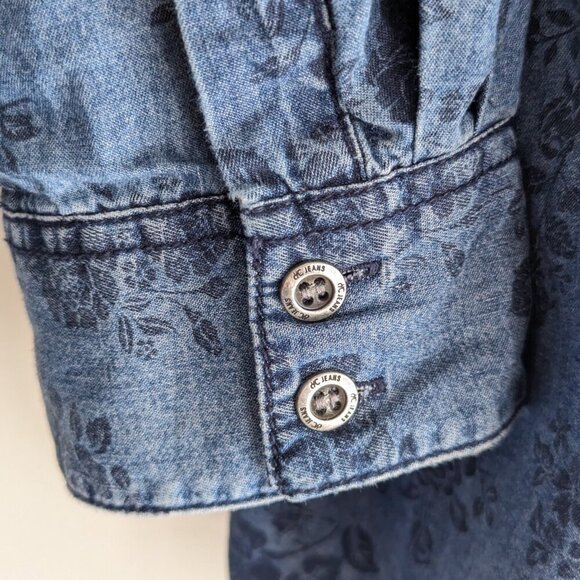 D/C Jeans rose print lyocell tunic - Picture 7 of 8